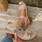 🪧Großer Wertansturm🌟Damen Sandalen mit Blockabsatz