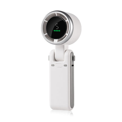 🌞Hot Sale 50% OFF🎁 ❄️Summer Savior A Hand-sized Hair Dryer💨5-Speed Foldable Handheld Fan Portable Design, Perfect Summer Companion!