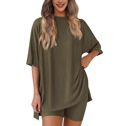💞LETZTER TAG – 40 % RABATT🌸 Lässiges, locker geschnittenes zweiteiliges Sommer-Set für Damen💃