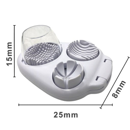 🔥2025 Heißer Verkauf🥚 Multifunctional 3-in-1 Egg Slicer