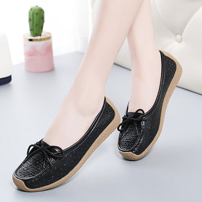 🔥Damen-Ballerinas mit weicher Sohle und Lochmuster
