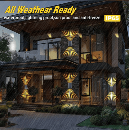 ⏰Zeitlich begrenzte Aktion 50% Rabatt🔥LED-Solar-Wandleuchten Außenleuchten wasserdicht