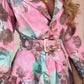 📣👗2025 neue limitierte Auflage 50 % RABATT📣Mode für Damen, langärmliges Kleid mit Blumentaille