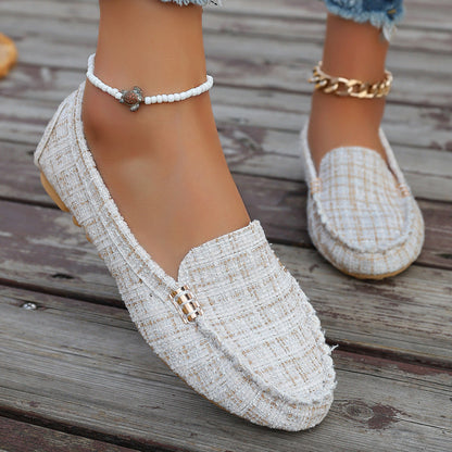 🐆✨Patchwork-Loafer mit Leopardenmuster für Damen 👡