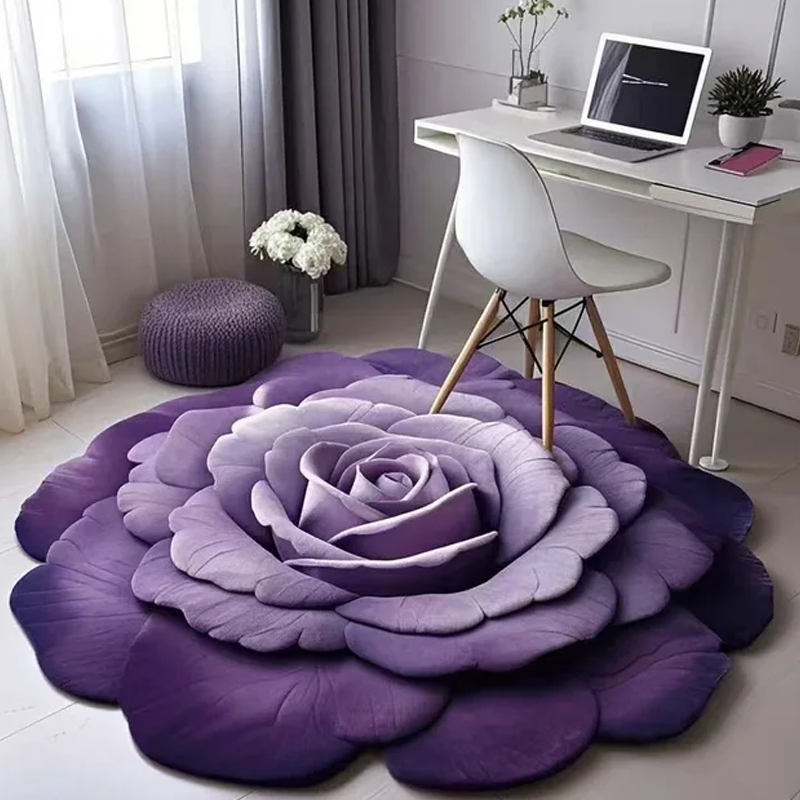 🔥Floral Plush & Diatomaceous Earth Floor Mat🔥