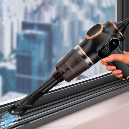 🔋 50% RABATT! ✨ Kabelloser Handstaubsauger mit Saug- & Blasfunktion – Leistungsstark, Vielseitig Einsetzbar & Einfache Leerung 🏎️