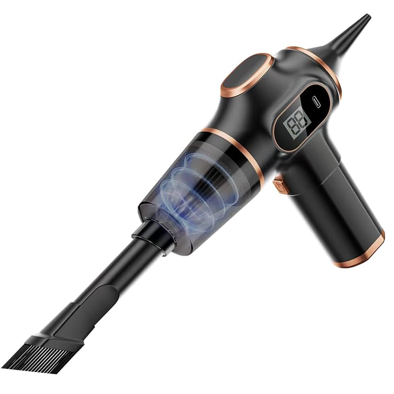 Kabelloser Handstaubsauger 50% SPAREN! 💨 Saug+Blasfunktion, kompakt & leistungsstark – Für Haushalt & Auto 🧹🚗