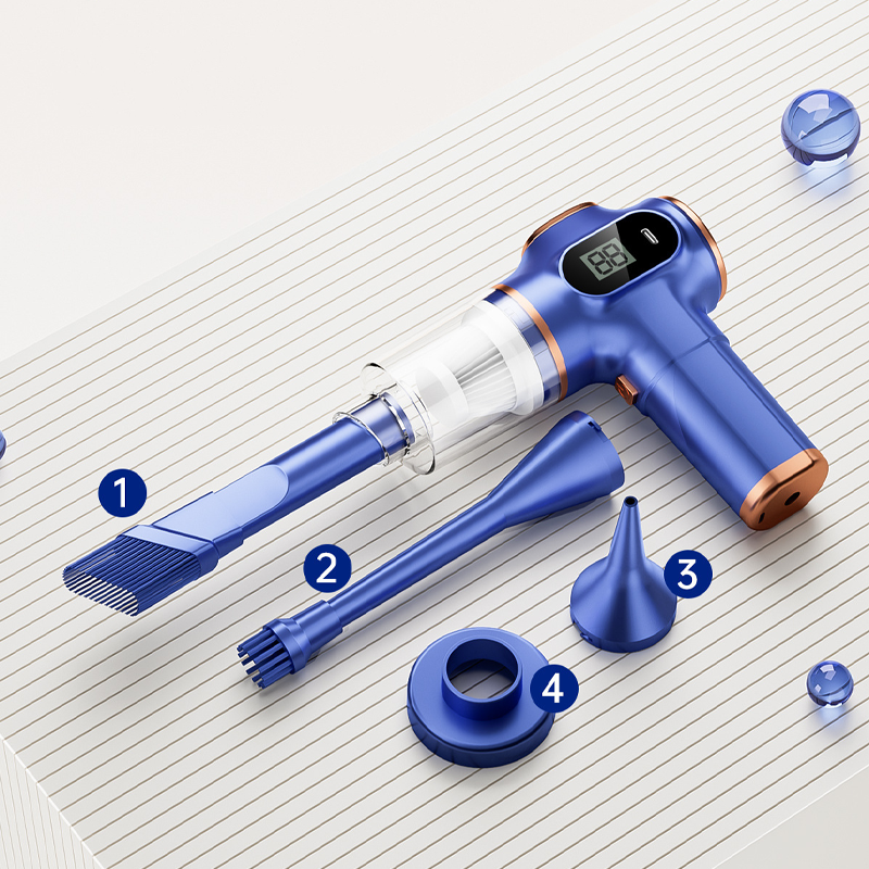 Kabelloser Handstaubsauger 50% SPAREN! 💨 Saug+Blasfunktion, kompakt & leistungsstark – Für Haushalt & Auto 🧹🚗