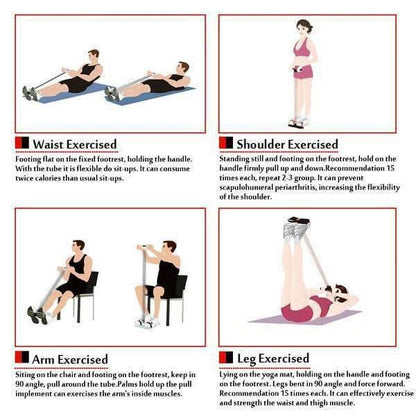 🔥2026 Heißer Verkauf 50 % RABATT✨Multifunktionelles Fitness-Zugseil