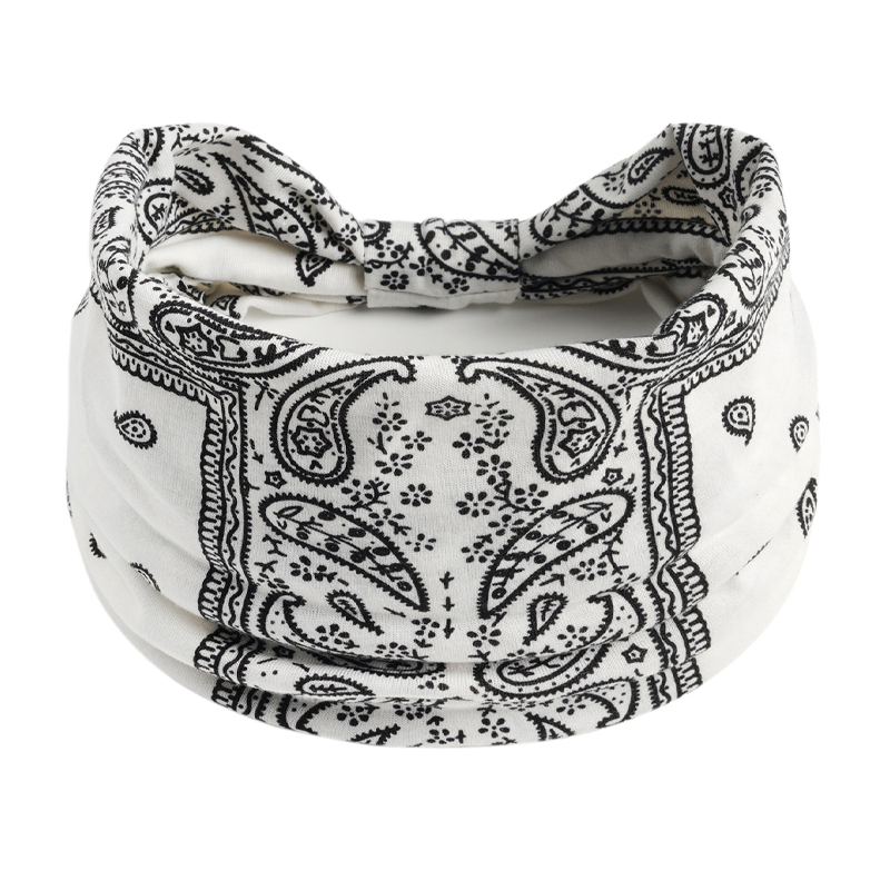 🌸Böhmisches Yoga-Stirnband: Schweißabsorbierende Kopfbedeckung mit amerikanischem Mantel-Blumenmuster🎀💧