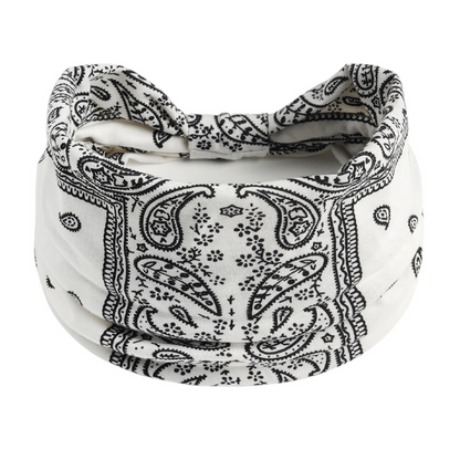 🌸Böhmisches Yoga-Stirnband: Schweißabsorbierende Kopfbedeckung mit amerikanischem Mantel-Blumenmuster🎀💧