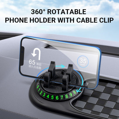 🔥Heißer Verkauf-50% Off🔥Auto Dashboard Anti-Rutsch-Matte mit Telefonhalterung✨