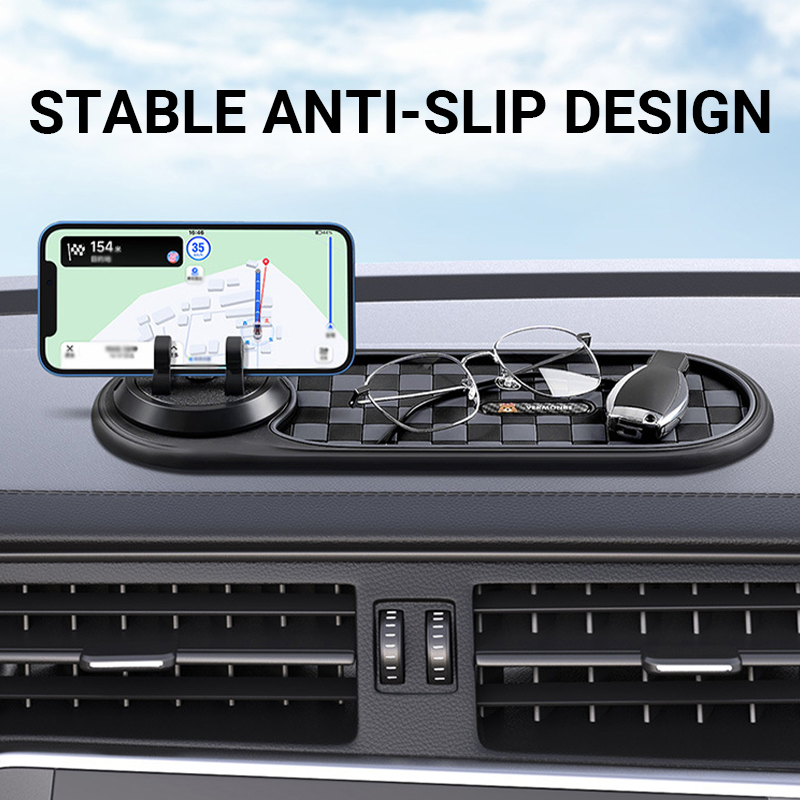 🔥Heißer Verkauf-50% Off🔥Auto Dashboard Anti-Rutsch-Matte mit Telefonhalterung✨