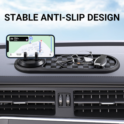 🔥Heißer Verkauf-50% Off🔥Auto Dashboard Anti-Rutsch-Matte mit Telefonhalterung✨