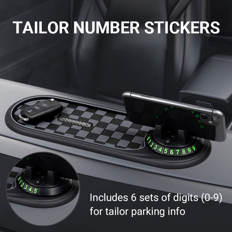 🔥Heißer Verkauf-50% Off🔥Auto Dashboard Anti-Rutsch-Matte mit Telefonhalterung✨
