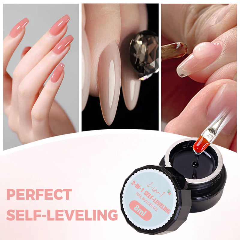 💥💥Befristetes Angebot: 50% Rabatt auf Bestellungen🌸💅 3-in-1 Selbstnivellierendes Nagelaufbaugel – Perfekte Oberfläche &amp; Professionelle Stärke! HEMA-frei &amp; Hypoallergen! ✨