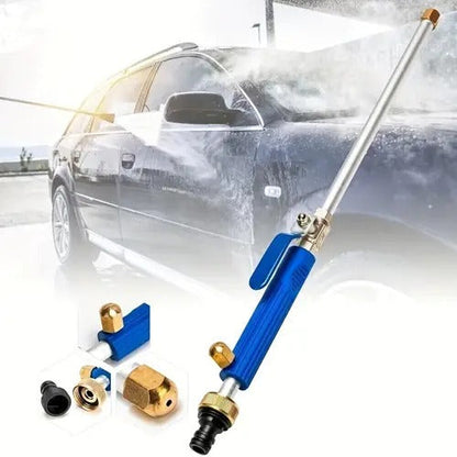 💦🔥 40% RABATT ⏰ Hochdruck-Wasserpistole aus Aluminiumlegierung – 3 austauschbare Düsen, kraftvoll & langlebig ✨