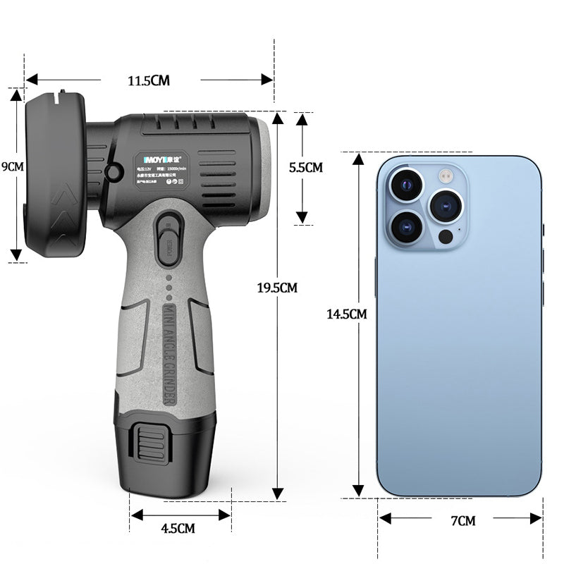 📢📢40% RABATT !!⏰12V Mini-Winkelschleifer – Mit Trennscheibe & kompakt ✨