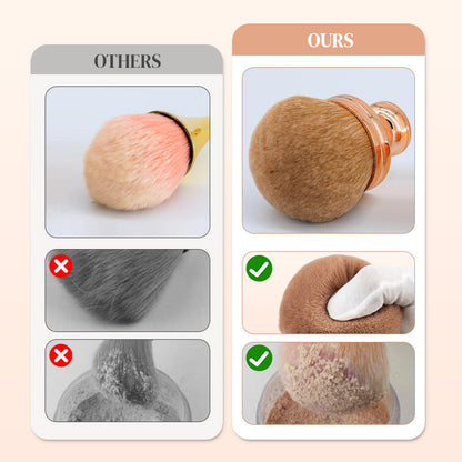 Make-up Pinsel mit Pilzkopf