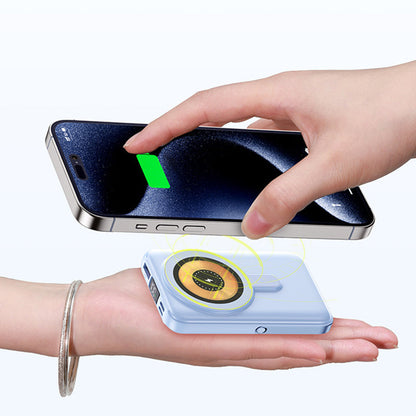 🔥Heißer Verkauf(50% Rabatt!!!)🔥🔋Magnetische Levitation Mobile Power 10000mAh Schnellladegerät