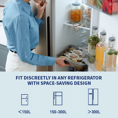 🔥Spare 50 %! Mini Sterilisations- & Frische-Deodorierer Für Kühlschränke ❄️🧼🍋