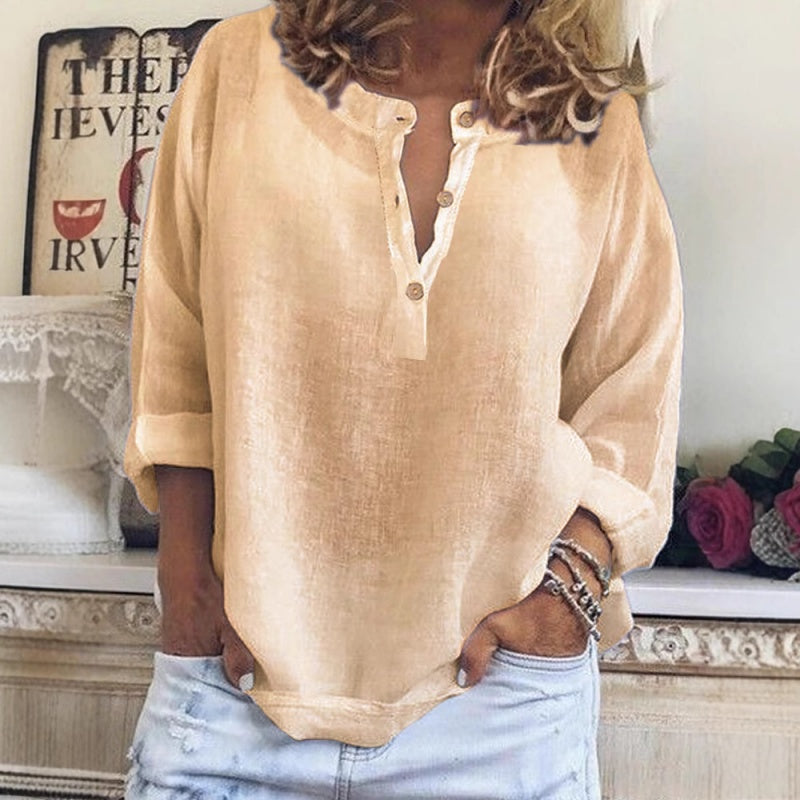 Women's Casual Breathable Long Sleeve Shirt