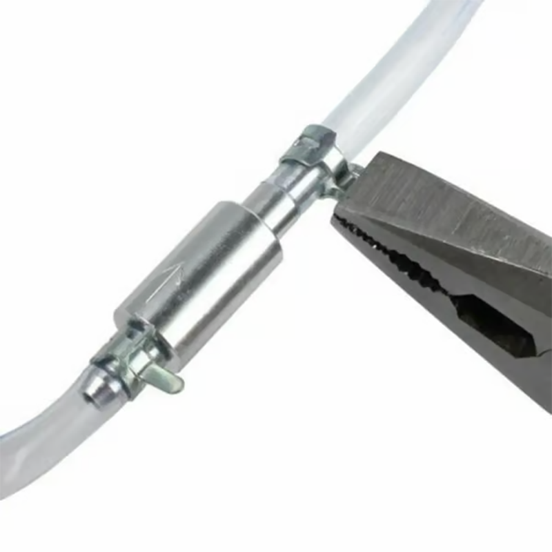 🔧 Motorrad Bremsenentlüfter Schlauch mit Rückschlagventil – Werkzeug für hydraulische Bremssysteme