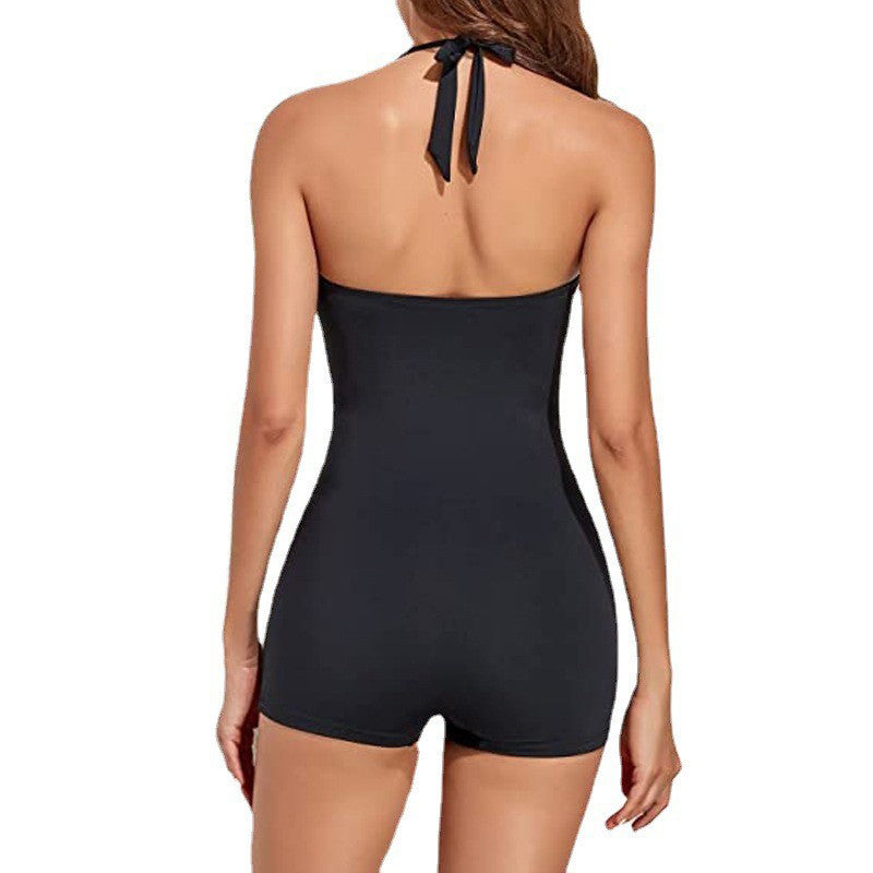 👙Damen sexy rückenfreier Einteiler-Badeanzug🌴