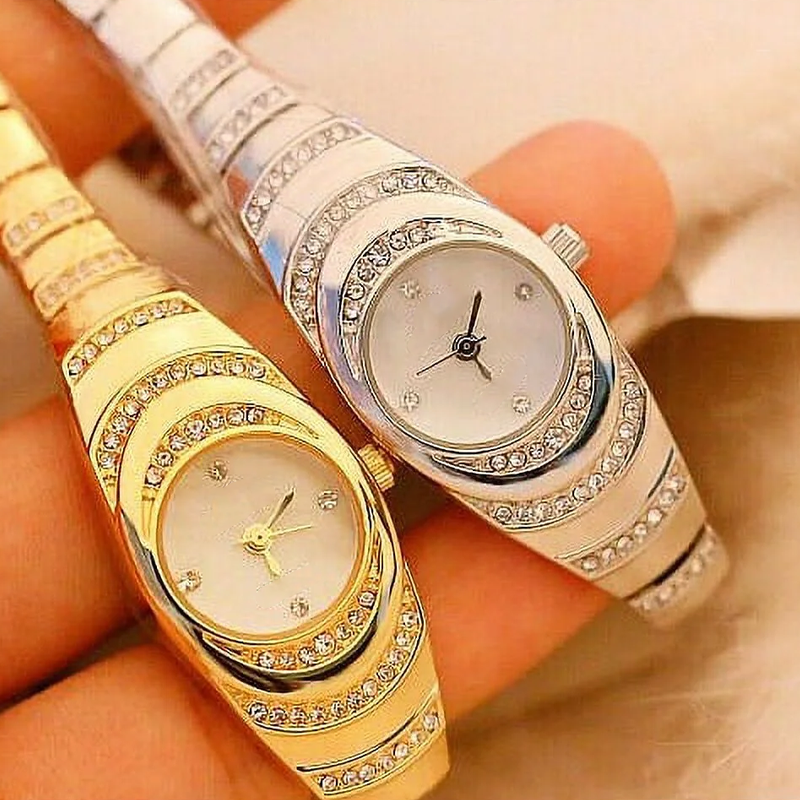 ⏳Zeitlich begrenztes Angebot 50% Rabatt⌚Damen-Armbanduhr mit Strasssteinen💎