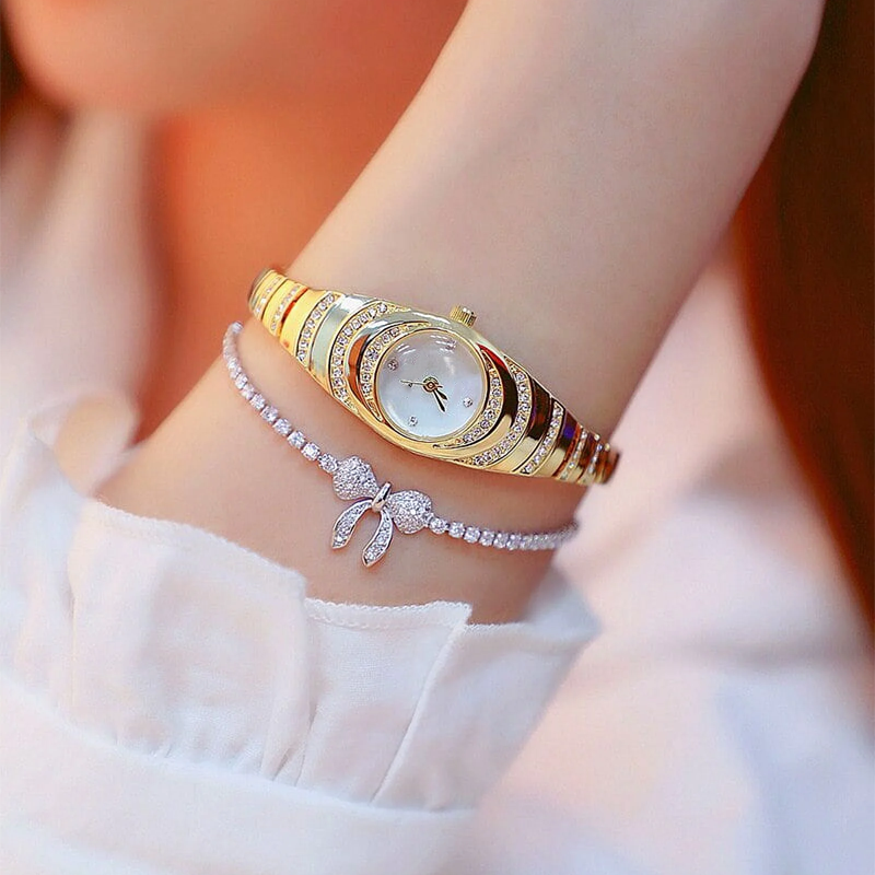 ⏳Zeitlich begrenztes Angebot 50% Rabatt⌚Damen-Armbanduhr mit Strasssteinen💎