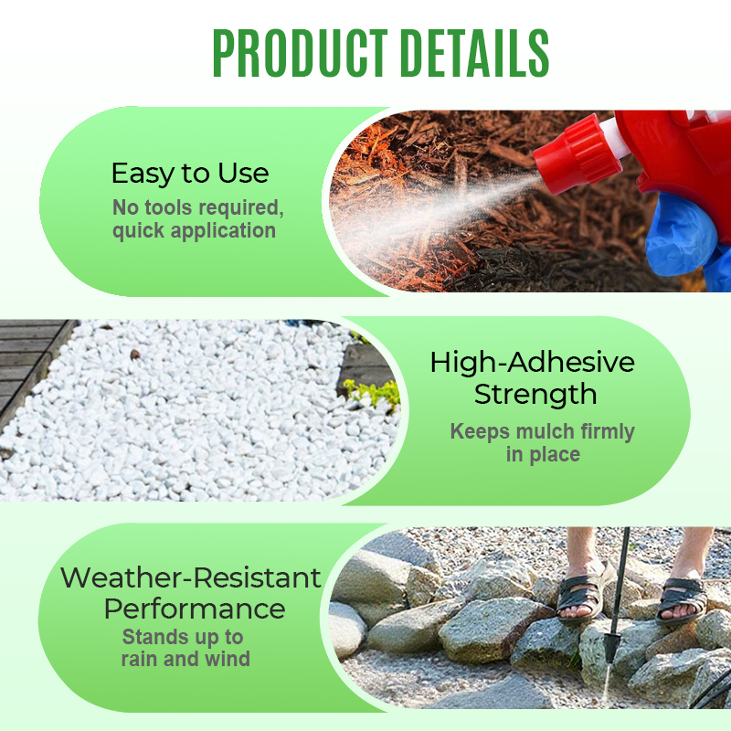 🎁✨😍 50% Preisnachlass - (2 Fässer versandkostenfrei)⏰Schnelltrocknender, klebriger Landschaftskleber