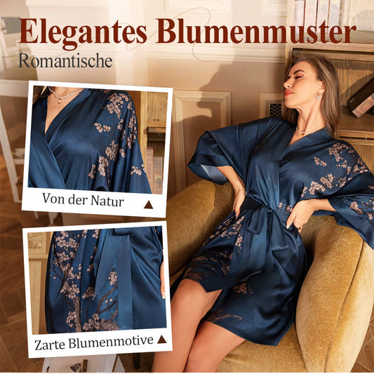 🔥Angebot zum halben Preis🔥Damen-Morgenmantel mit Blumenmuster