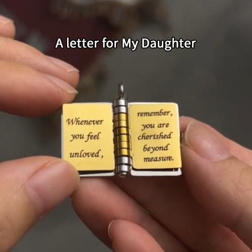 💗 Mein kleiner Sternenbuch-Anhänger für die Liebsten | Zeitloses Geschenk der Liebe an die Familie
