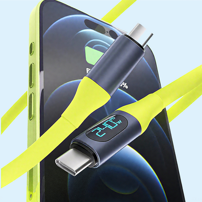 🔥Schnellladekabel, kompatibel mit iPhone und Samsung-Smartphones (einschließlich aller Smartphones mit Typ-C-Anschluss)