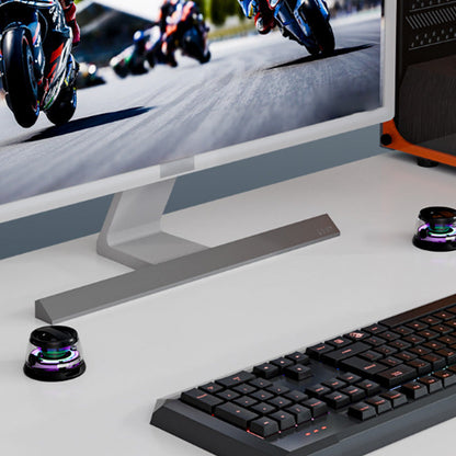 🔥Solange der Vorrat reicht 40 % Rabatt!🎉Kompaktes und magnetisches Bluetooth-Lautsprecher-Set mit LED-Lichtern