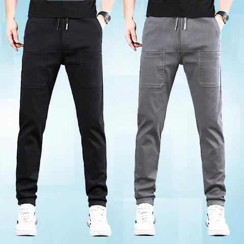 🔥Letzter Tag 60% Rabatt!🏆MultiPants – Hochelastische, strapazierfähige Cargohose mit vielen Taschen