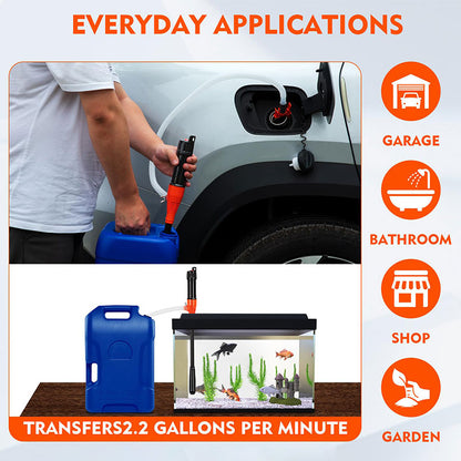 🚘50% RABATT!⛽Tragbare Elektrische Mehrzweck-Umfüllpumpe – Schnelles Umfüllen, Automatischer Stopp & Für Flüssigkeiten wie Kraftstoff/Wasser/Öl ⛽