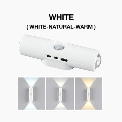 🌈 ✨ Magnetische RGB-Stimmungsleuchte mit Bewegungssensor – Individuelle Beleuchtung, die Sie erkennt! ✨Winter-Gehause-Atmosphäre im Handumdrehen!