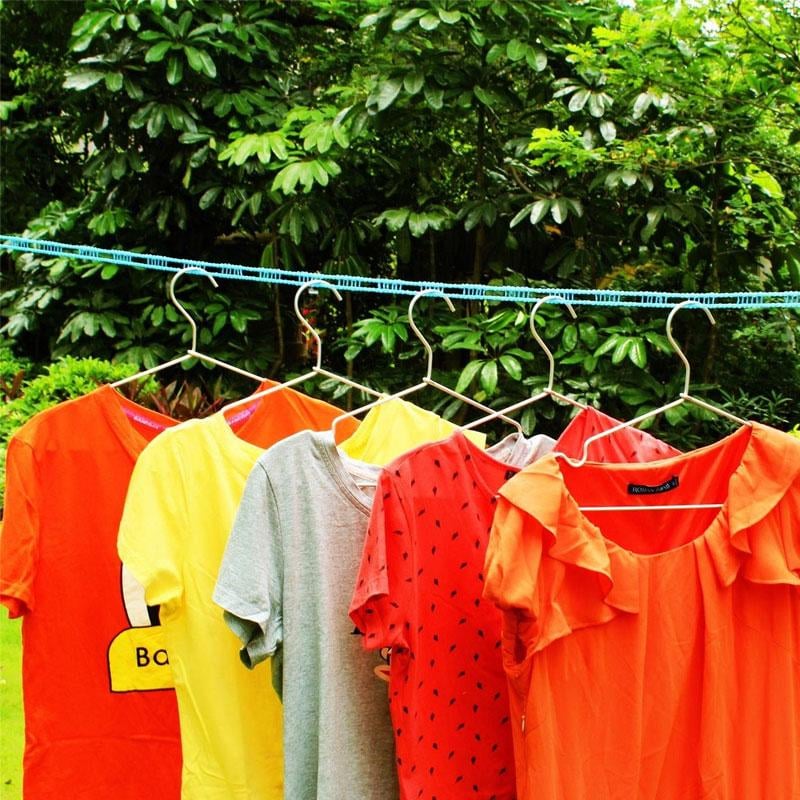 🧺 Je mehr Sie kaufen, desto mehr erhalten Sie gratis! 🔥 Rutschfeste Wäscheleine – Langlebig & UV-beständig – Perfekt für Balkon, Garten oder Waschküche – hält Kleidung sicher an Ort und Stelle ☀️