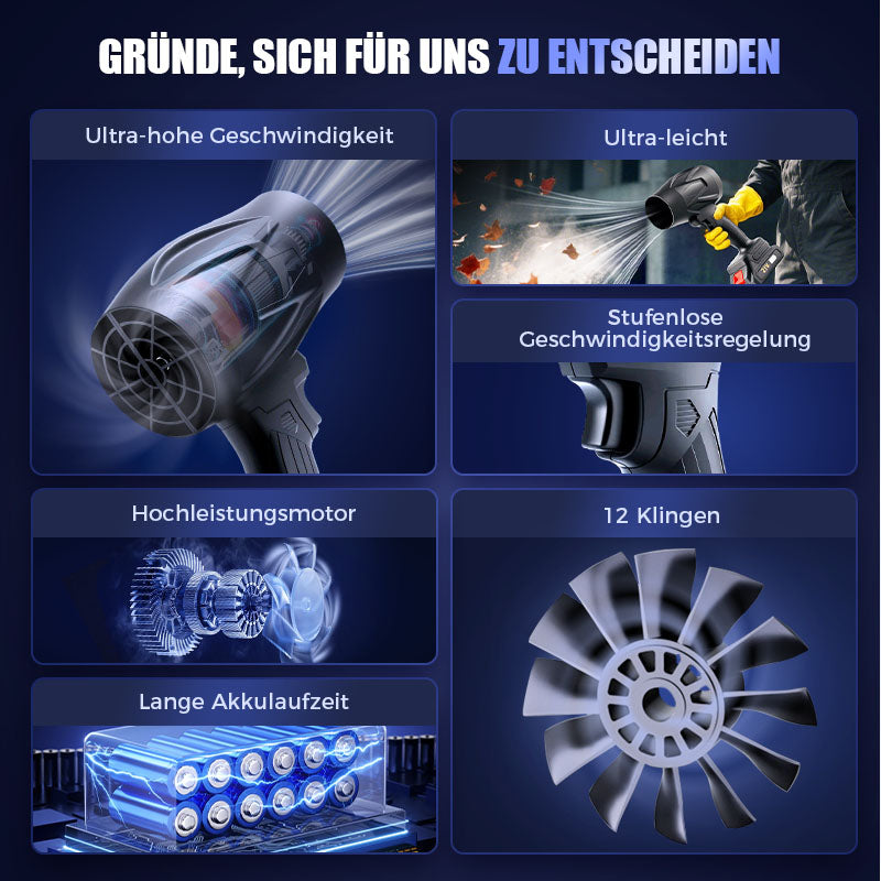 🎉Elektrel Schneegebläse Handheld -Lüfter🌪️（50% Rabatt für eine begrenzte Zeit!））