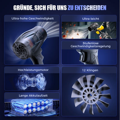 🎉Elektrel Schneegebläse Handheld -Lüfter🌪️（50% Rabatt für eine begrenzte Zeit!））