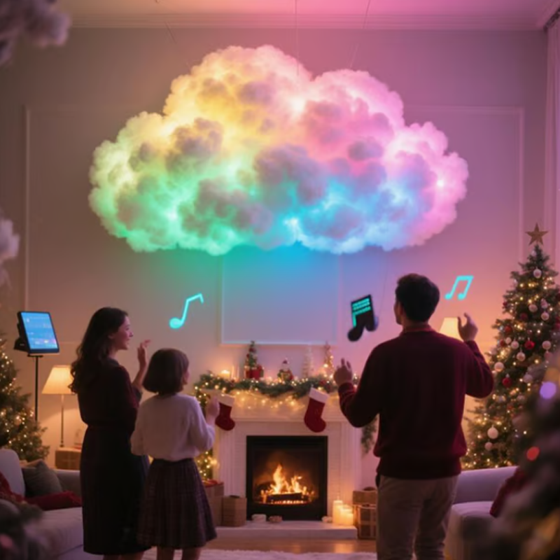 📢🎁50% RABATT!!! ✨Thundercloud USB-betriebene LED-Dekorationslampe🌈☁️