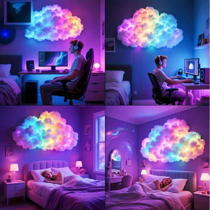 📢🎁50% RABATT!!! ✨Thundercloud USB-betriebene LED-Dekorationslampe🌈☁️