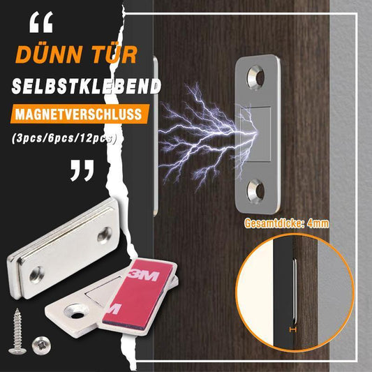 🔥Mehr kaufen, mehr gratis erhalten🔥Ultra Dünn Tür Magnetverschluss Selbstklebend