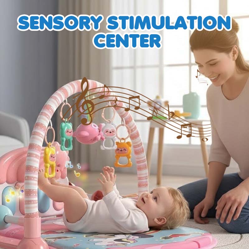 Heißer Verkauf 50 % Rabatt🎁3-in-1 Baby-Musikalisches Klavier-Spielmatte