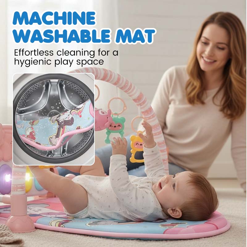 Heißer Verkauf 50 % Rabatt🎁3-in-1 Baby-Musikalisches Klavier-Spielmatte