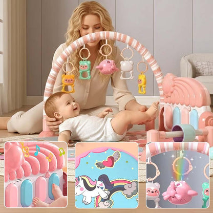 Heißer Verkauf 50 % Rabatt🎁3-in-1 Baby-Musikalisches Klavier-Spielmatte