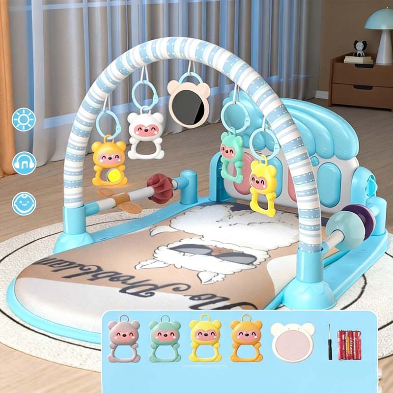 Heißer Verkauf 50 % Rabatt🎁3-in-1 Baby-Musikalisches Klavier-Spielmatte