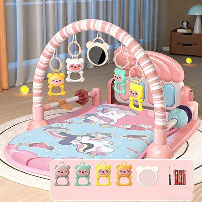 Heißer Verkauf 50 % Rabatt🎁3-in-1 Baby-Musikalisches Klavier-Spielmatte