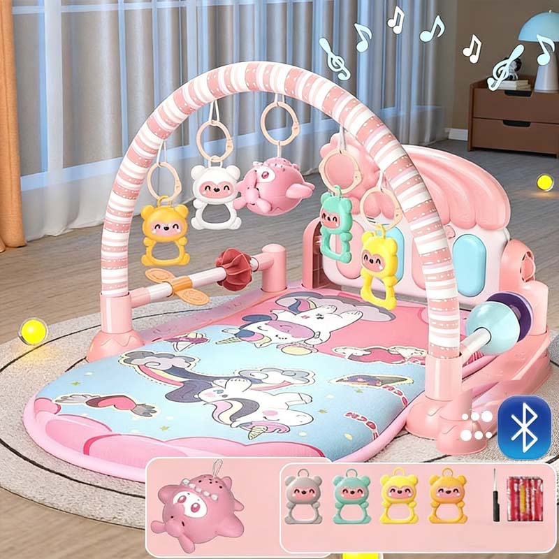 Heißer Verkauf 50 % Rabatt🎁3-in-1 Baby-Musikalisches Klavier-Spielmatte